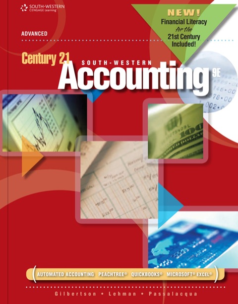Cover image for book Century 21 Accounting: Advanced, 2012 Update