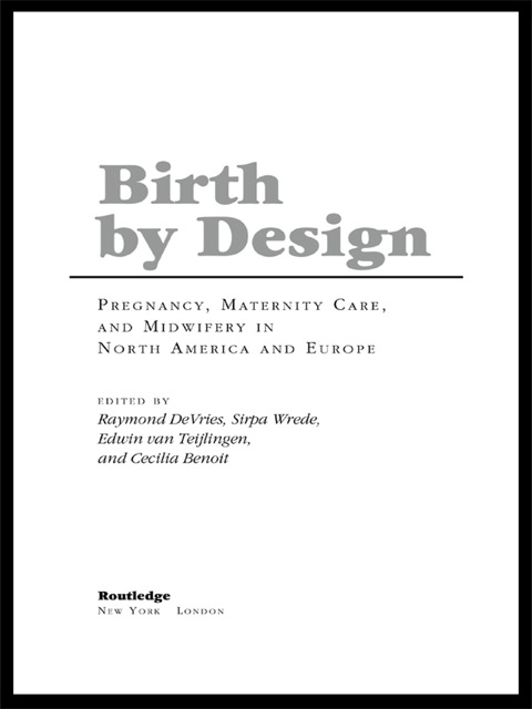 Cover image for book Birth By Design