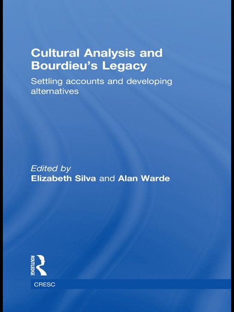 Cover image for book Cultural Analysis and Bourdieu’s Legacy