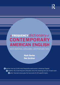 Cover image: A Frequency Dictionary of Contemporary American English 1st edition 9780415490641