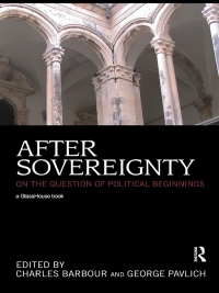 Cover image: After Sovereignty 1st edition 9780415685320