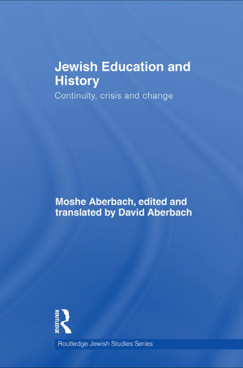 Cover image for book Jewish Education and History