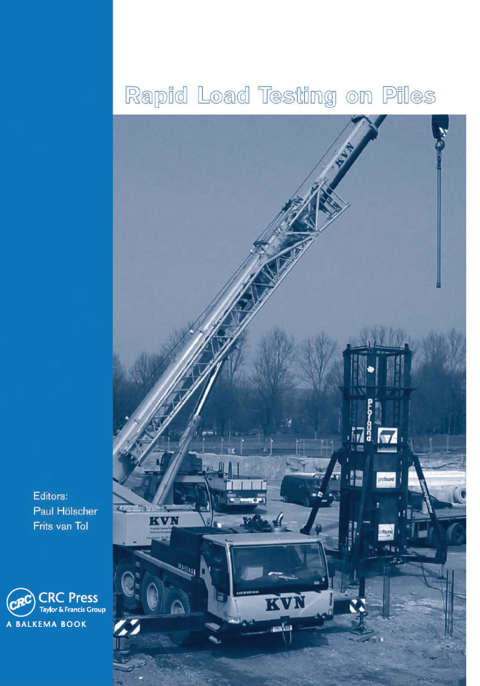 Cover image for book Rapid Load Testing on Piles