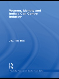 Cover image: Women, Identity and India's Call Centre Industry 1st edition 9780415482288