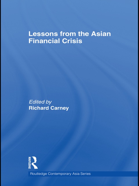 Cover image for book Lessons from the Asian Financial Crisis
