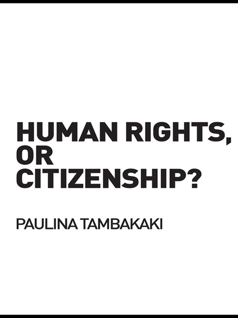 Cover image for book Human Rights, or Citizenship?
