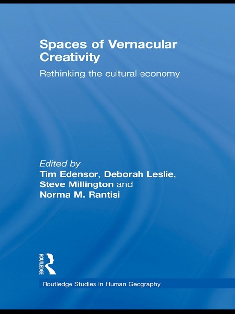 Cover image for book Spaces of Vernacular Creativity