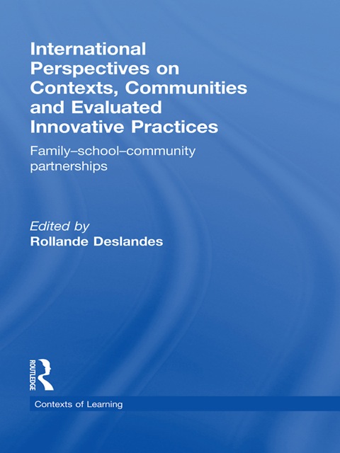 Cover image for book International Perspectives on Contexts, Communities and Evaluated Innovative Practices