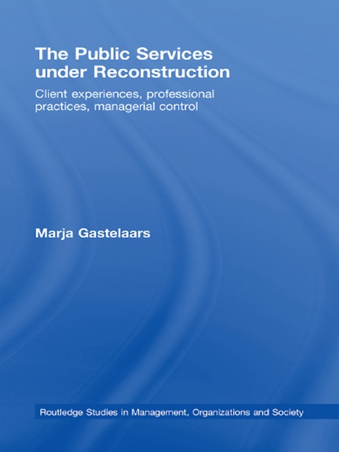 Cover image for book The Public Services under Reconstruction