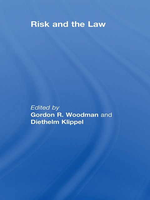Cover image for book Risk and the Law