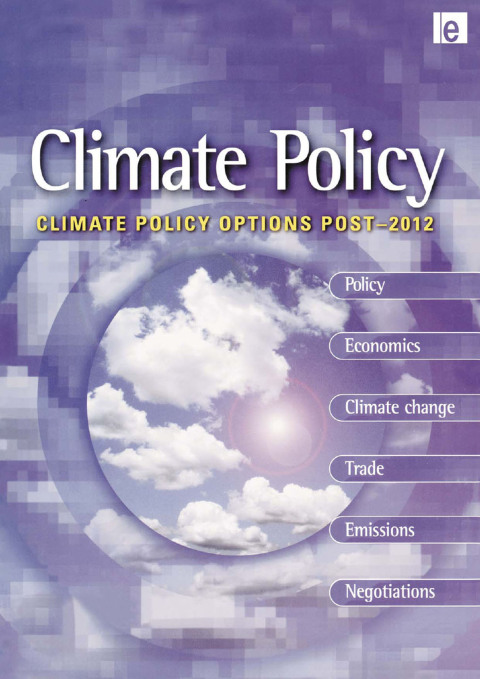 Cover image for book Climate Policy Options Post-2012