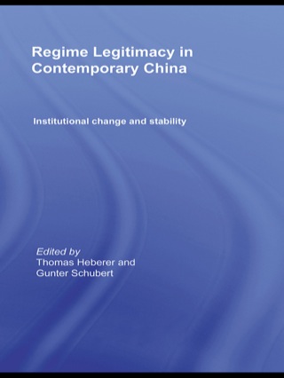 Regime Legitimacy in Contemporary China
