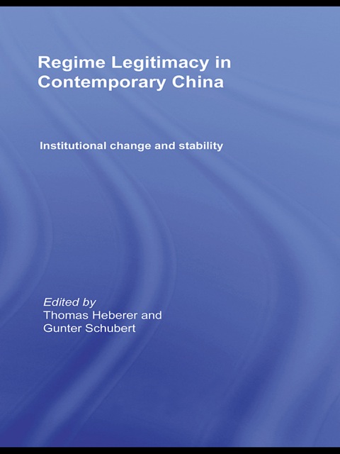 Cover image for book Regime Legitimacy in Contemporary China