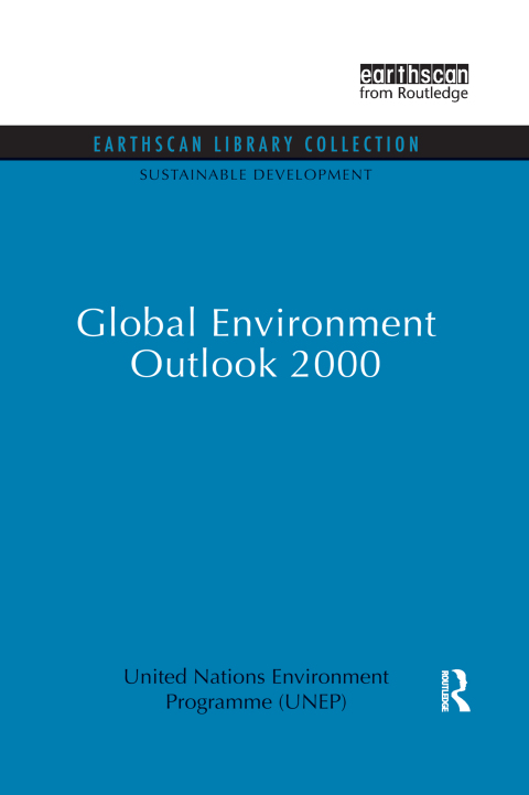 Cover image for book Global Environment Outlook 2000
