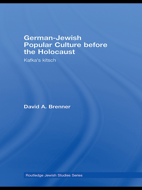 Cover image for book German-Jewish Popular Culture before the Holocaust