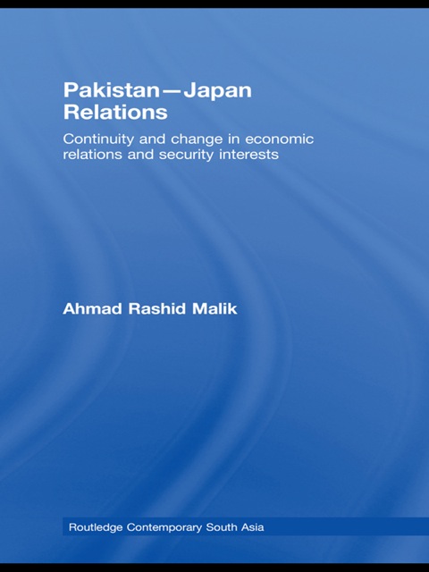 Cover image for book Pakistan-Japan Relations