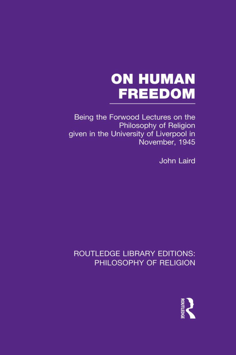 Cover image for book On Human Freedom