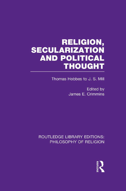 Cover image for book Religion, Secularization and Political Thought