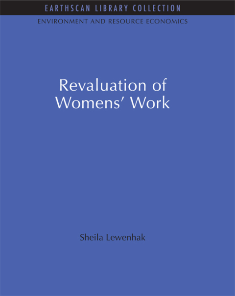 Cover image for book The Revaluation of Women's Work