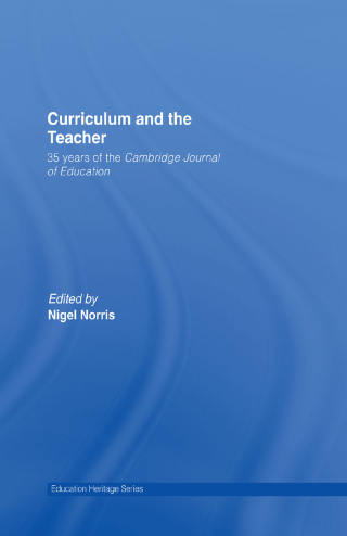 Curriculum and the Teacher