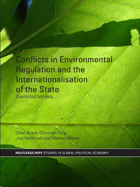 Cover image for book Conflicts in Environmental Regulation and the Internationalisation of the State