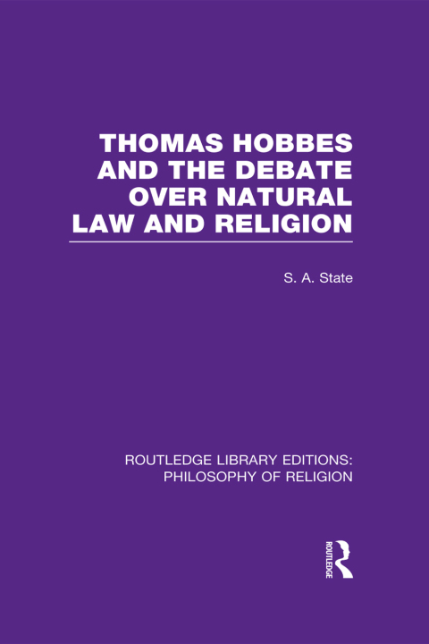 Cover image for book Thomas Hobbes and the Debate over Natural Law and Religion