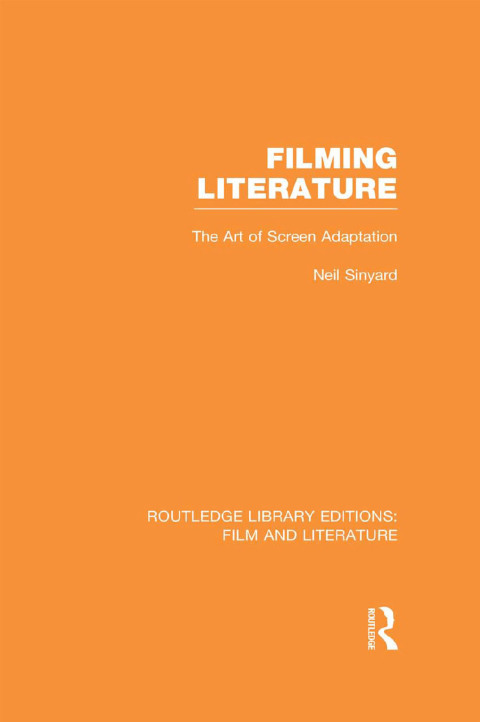 Cover image for book Filming Literature