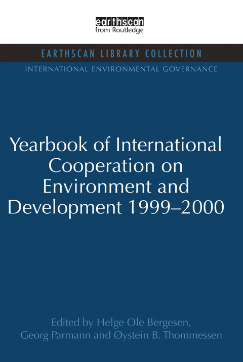 Cover image for book Yearbook of International Cooperation on Environment and Development 1999-2000