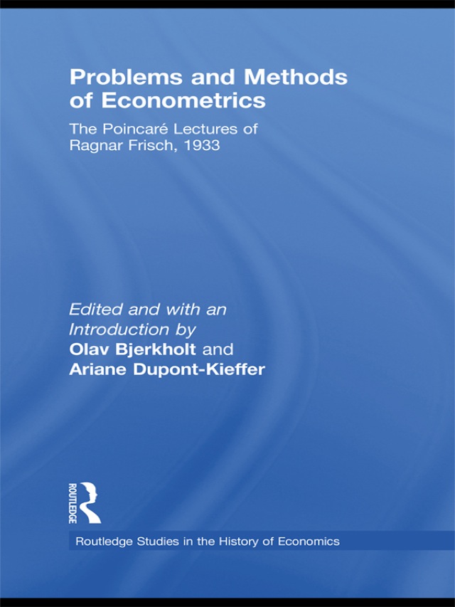 Problems and Methods of Econometrics