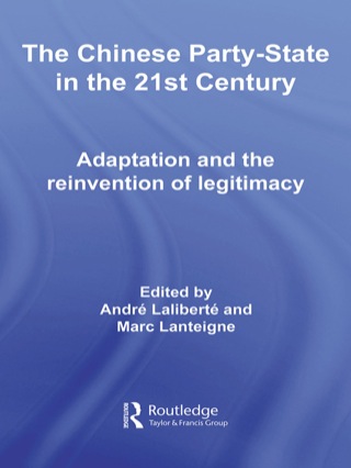 The Chinese Party-State in the 21st Century