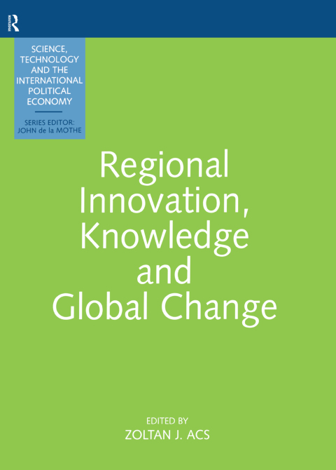 Cover image for book Regional Innovation, Knowledge and Global Change