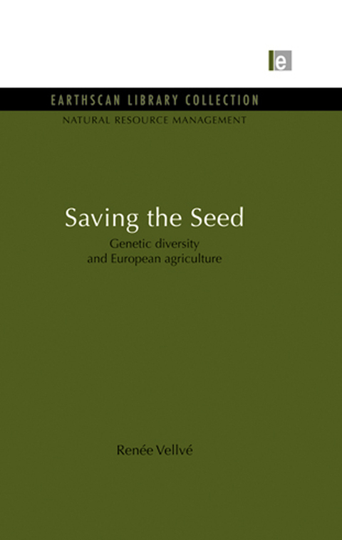 Cover image for book Saving the Seed