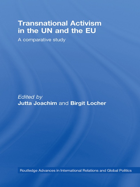 Cover image for book Transnational Activism in the UN and the EU