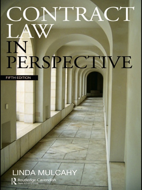 Cover image for book Contract Law in Perspective