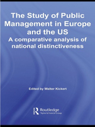 The Study of Public Management in Europe and the US
