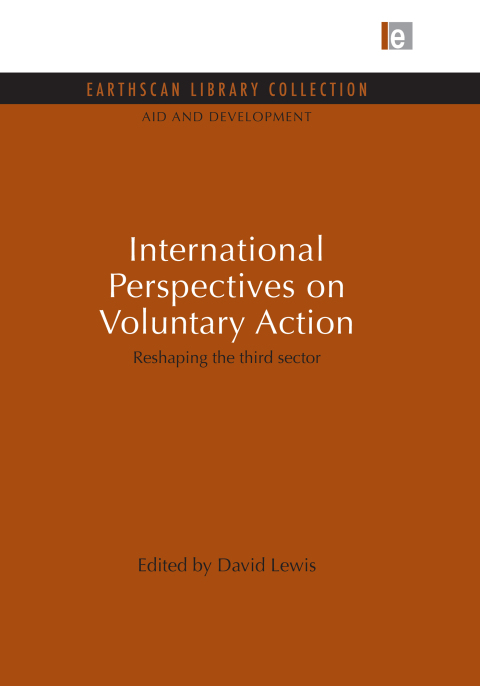 Cover image for book International Perspectives on Voluntary Action