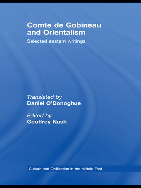 Cover image for book Comte de Gobineau and Orientalism