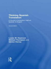 Thinking Spanish Translation 2nd edition | 9780415440059, 9781134070176 ...