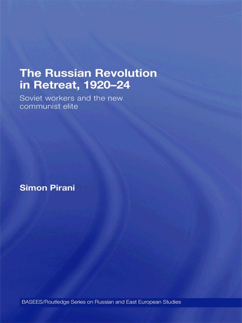 Cover image for book The Russian Revolution in Retreat, 1920-24