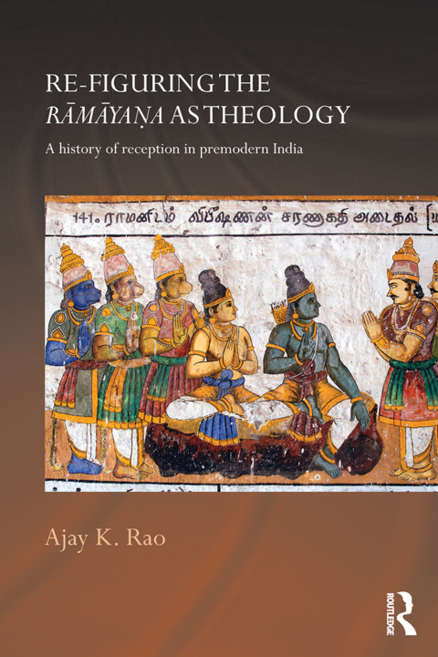 Cover image for book Re-figuring the Ramayana as Theology