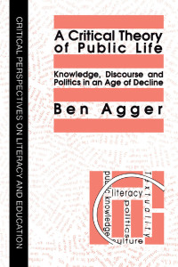 Titelbild: A Critical Theory Of Public Life 1st edition 9781850009672