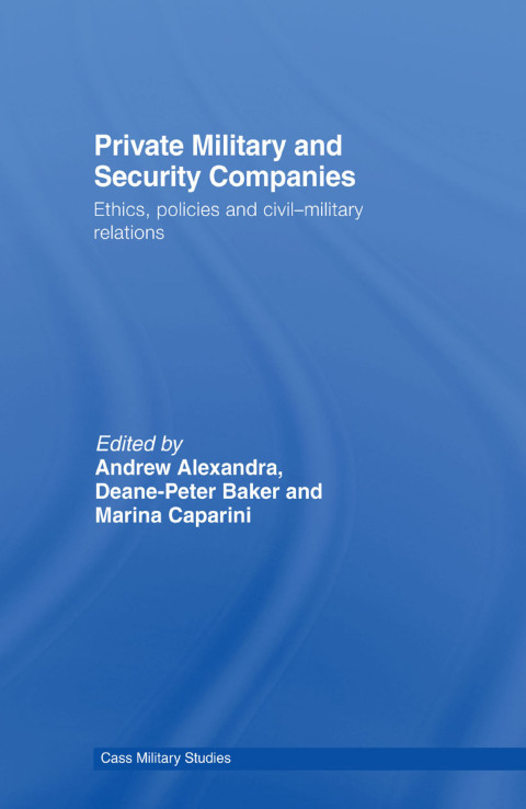 Cover image for book Private Military and Security Companies