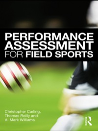 صورة الغلاف: Performance Assessment for Field Sports 1st edition 9780415426848