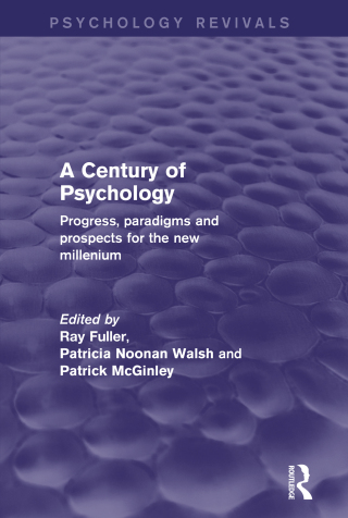 A Century of Psychology (Psychology Revivals)