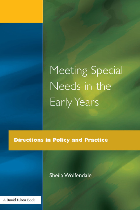 Cover image for book Meeting Special Needs in the Early Years