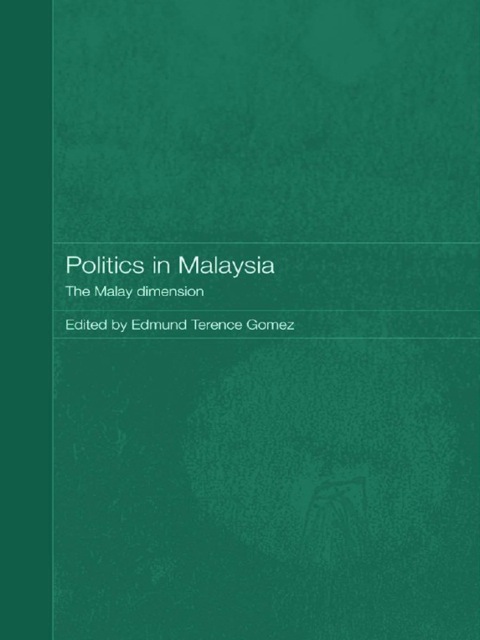 Cover image for book Politics in Malaysia
