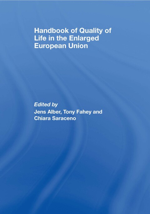 Cover image for book Handbook of Quality of Life in the Enlarged European Union