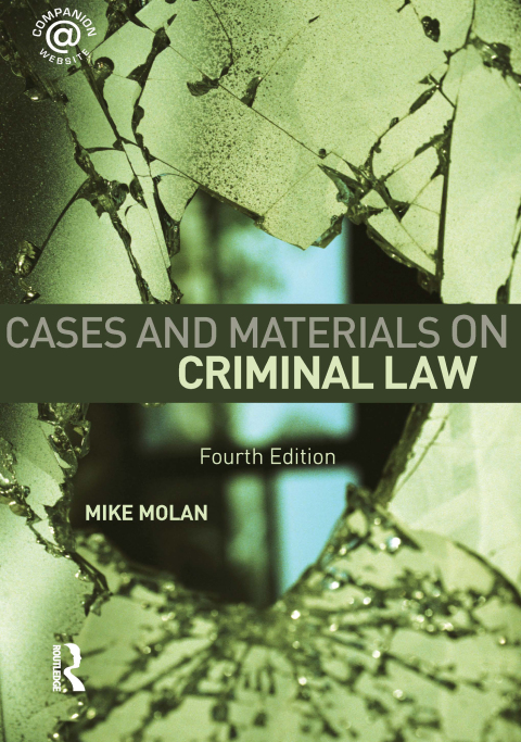 Cover image for book Cases & Materials on Criminal Law