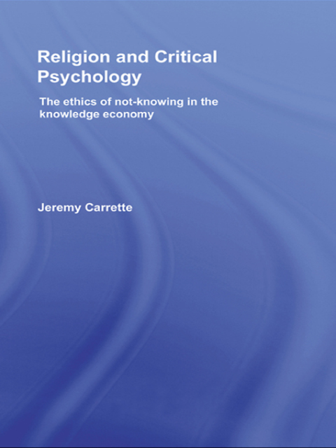 Cover image for book Religion and Critical Psychology