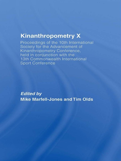 Cover image for book Kinanthropometry X